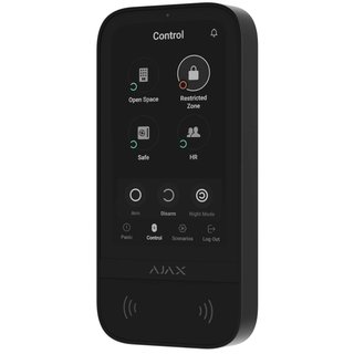 Ajax KeyPad TouchScreen Fibra Black